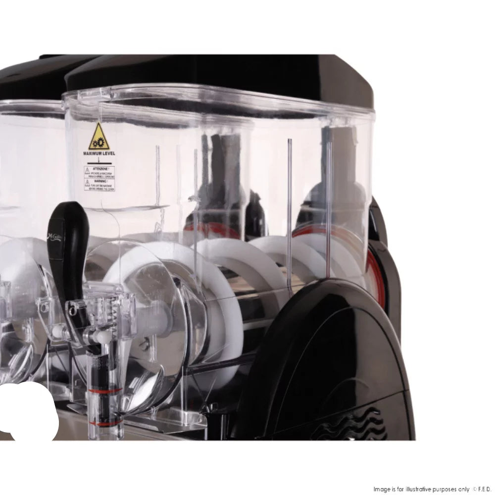 Skip to the beginning of the images gallery Benchstar FABIGANI-2S Double 12 Litre Granita & Slushy Machine