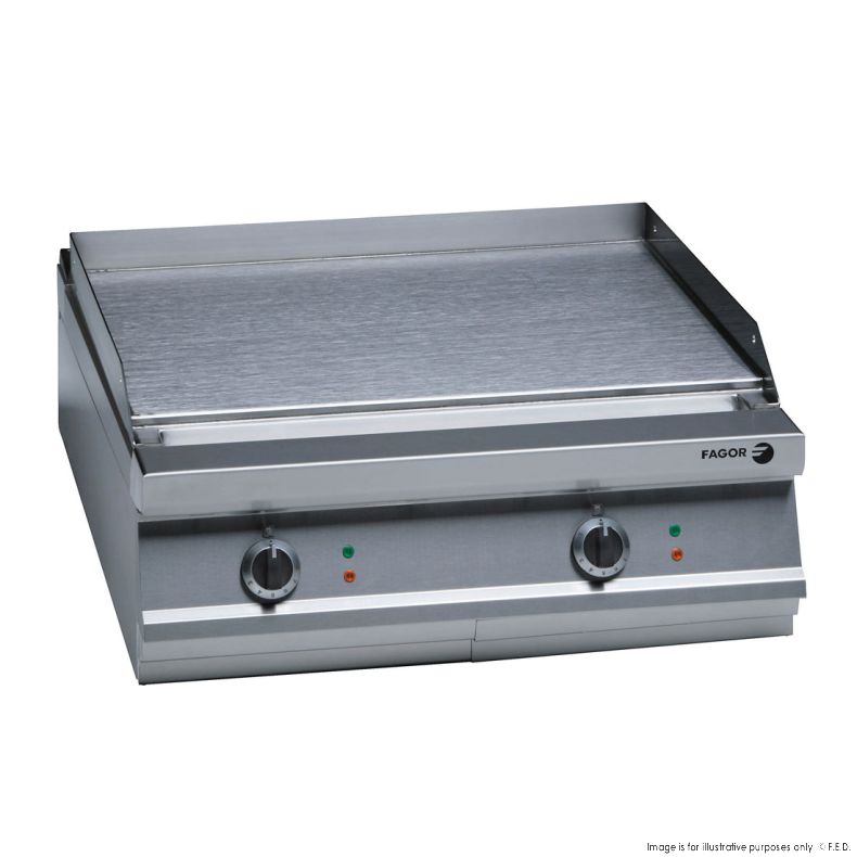 Fagor 900 Series Electric Chrome 2 Zone Griddle FTE-C9-10L