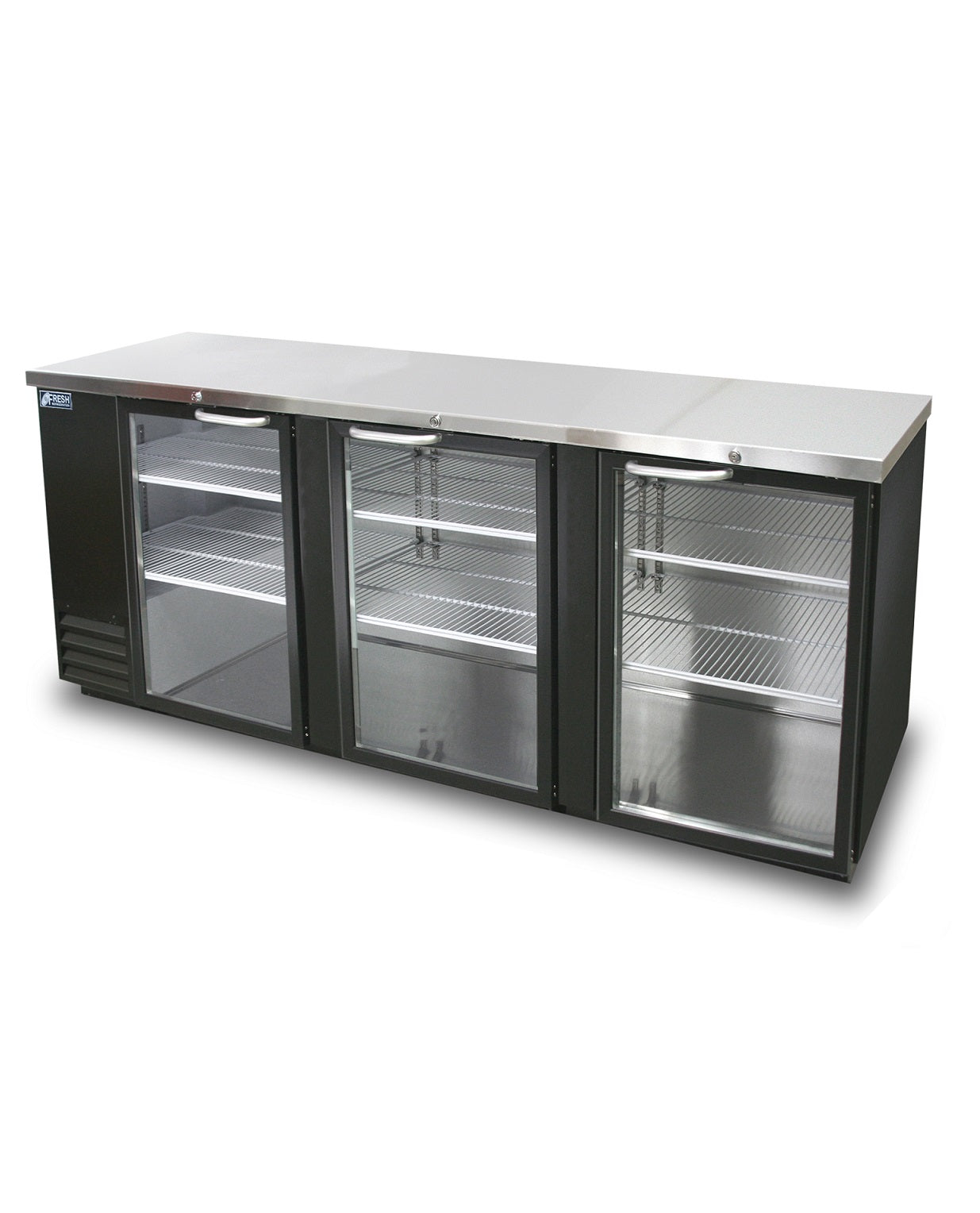 Fresh / FBB-90BG / BACK BAR REFRIGERATOR (GLASS DOOR ) / 107kg,W2295xD688xH940