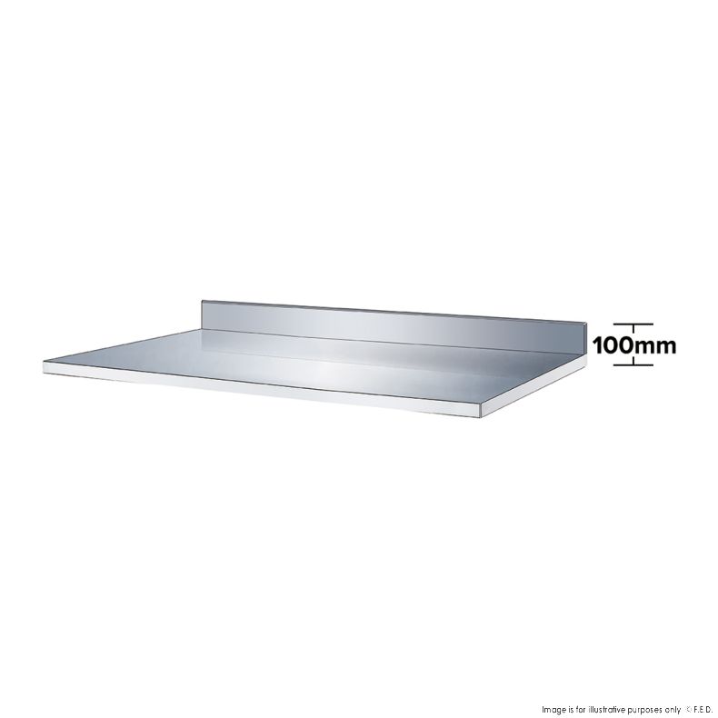 FED XUB72-WBB Optional Splashback Bench Top 1360x700