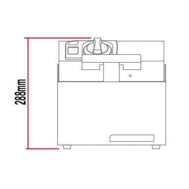 Anvil FFA0001 Fryer Deep Fat Single Pan