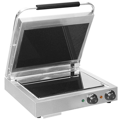 FED EC-1L-NSW936 Flat black ceramic contact grill, glass size:400*300, 590x550x170"