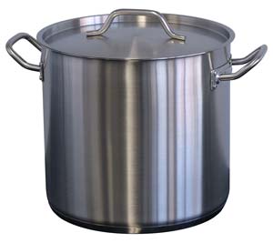 Forje WSS70 Stock Pot with Lid - 70L