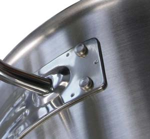 Forje WSS70 Stock Pot with Lid - 70L