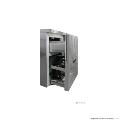 PPB/15 two door DELUXE Pizza Prep Bench / 150Kg / 1480x810x1050