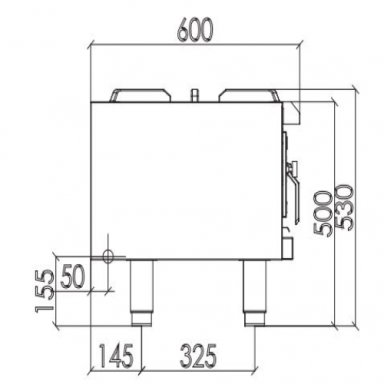 Luus FSP-90 Asian Range Freestanding Stockpot