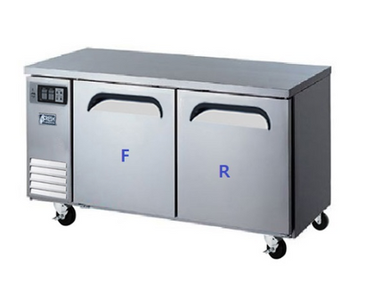 Fresh / FT-1200RF / Dual Temperature Underbench Two Door / 83kg,W1200xD700xH870