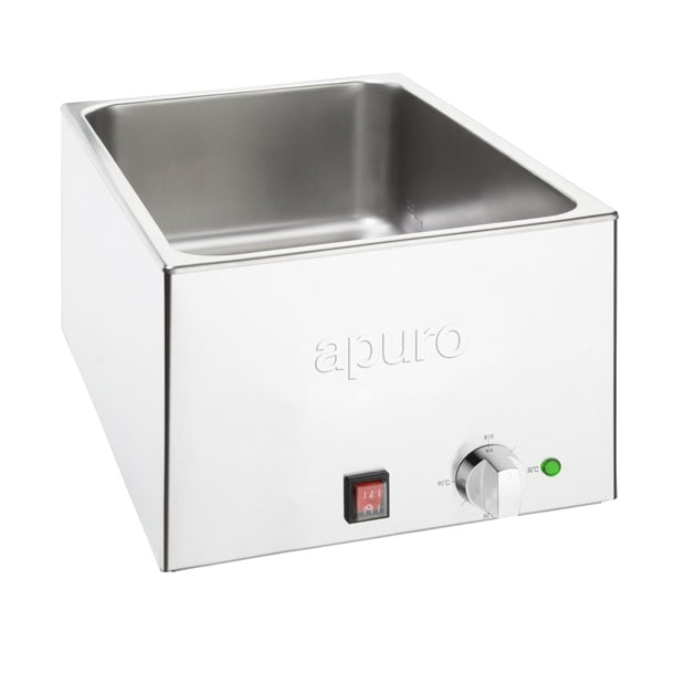 Apuro Bain Marie - 1.2kW Wet Heat. Capacity: 1x GN 1/1