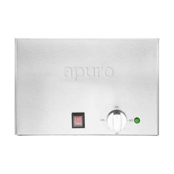 Apuro Bain Marie with Round Pots - 1.2kW. Wet Heat. Capacity: 2x 5.2Ltr Pots