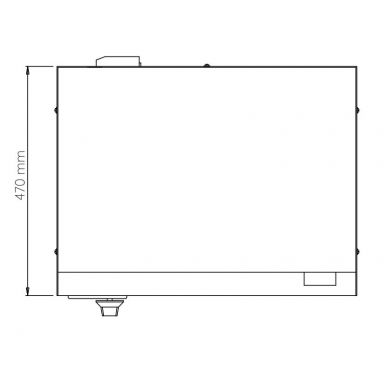 Anvil FTA0600 Griddle Plate Flat Top 600mm
