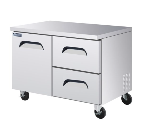 Fresh / FUR-48-D4 / REAR MOUNT UNDER COUNTER REFRIGERATOR (DRAWER) / 129kg,W1227xD762xH1010