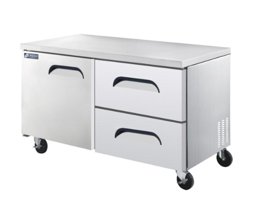 Fresh / FUR-60-D4 / REAR MOUNT UNDER COUNTER REFRIGERATOR (DRAWER) / 145kg,W1533xD762xH1010