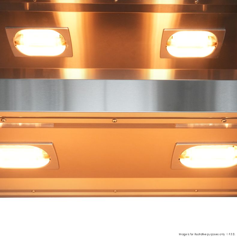 Benchstar Commercial Food Warmer with 4 Lamps – FW4L-092