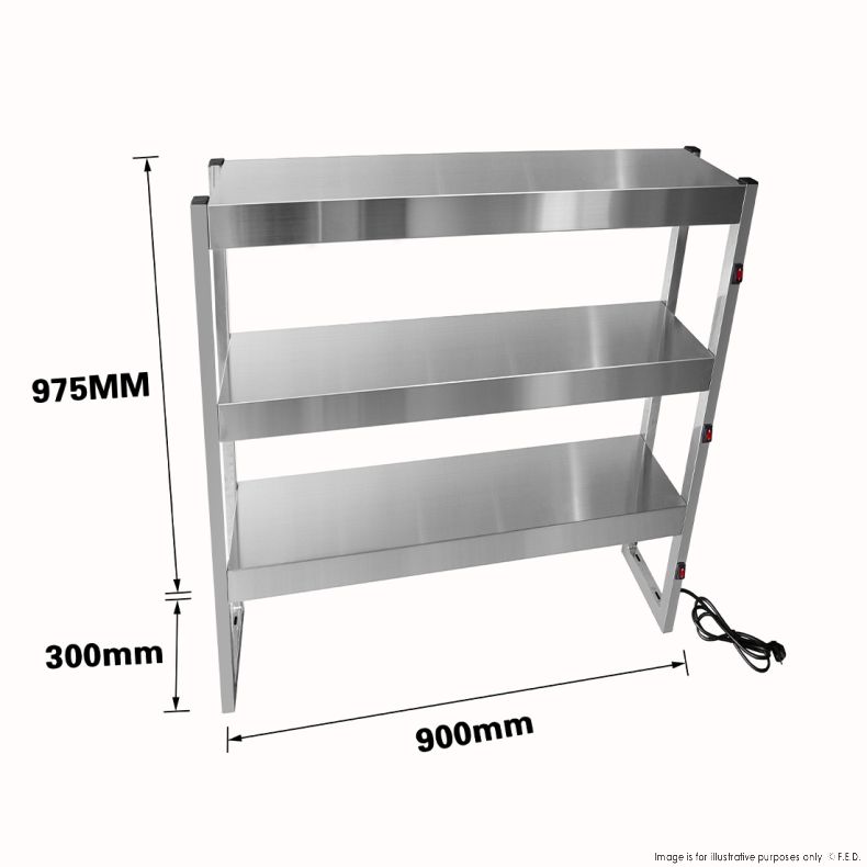 Benchstar Commercial Food Warmer with 6 Lamps – FW6L-093
