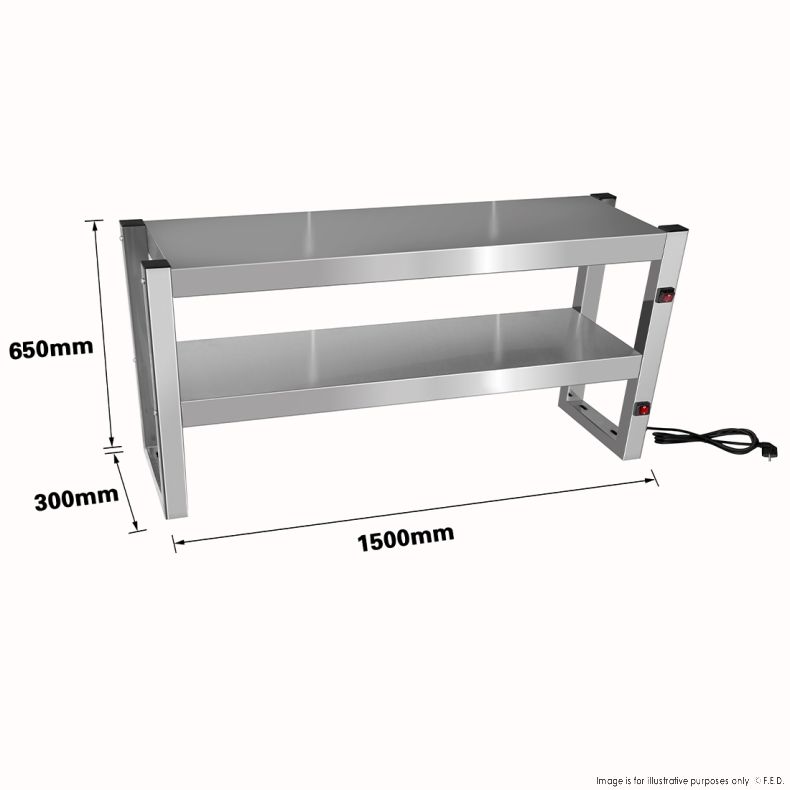 Benchstar Commercial Food Warmer with 8 Lamps – FW8L-152