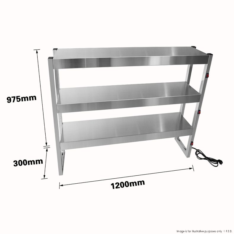 Benchstar Commercial Food Warmer with 9 Lamps – FW9L-123