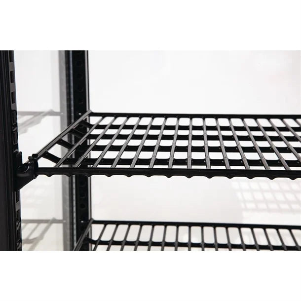 Polar C-Series Energy Efficient Display Fridge 68Ltr Black - Width: 428mm. 180W