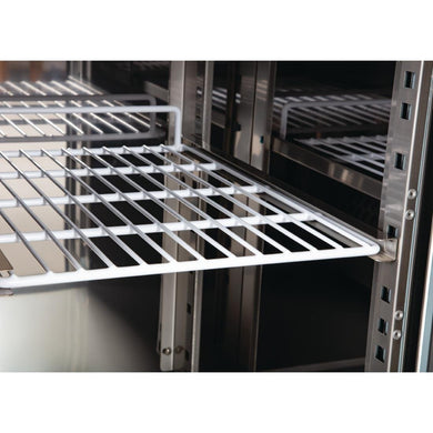 Polar U-Series Slimline Triple Door Counter Fridge 339Ltr - 230W. Total usable capacity: 310 Ltr. R600a