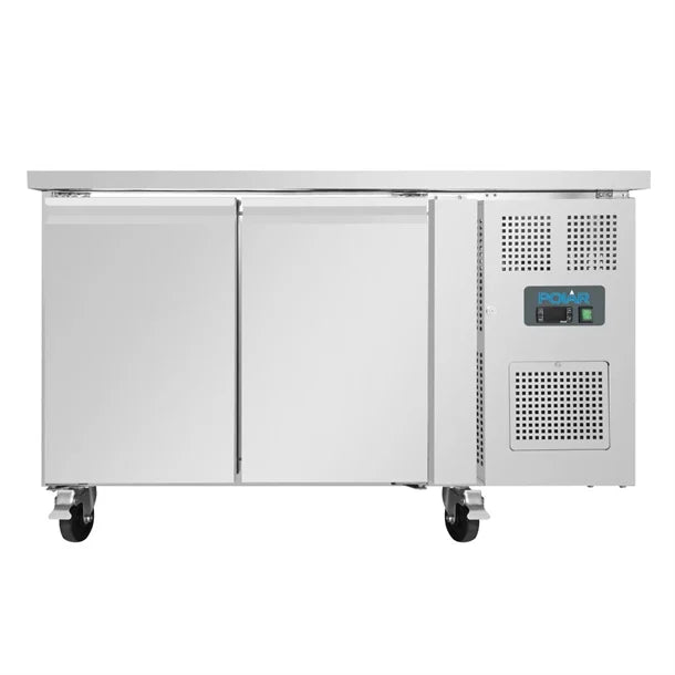 Polar U-Series Double Door Counter Freezer 282Ltr - 750W. Total usable capacity: 282 Ltr. R290