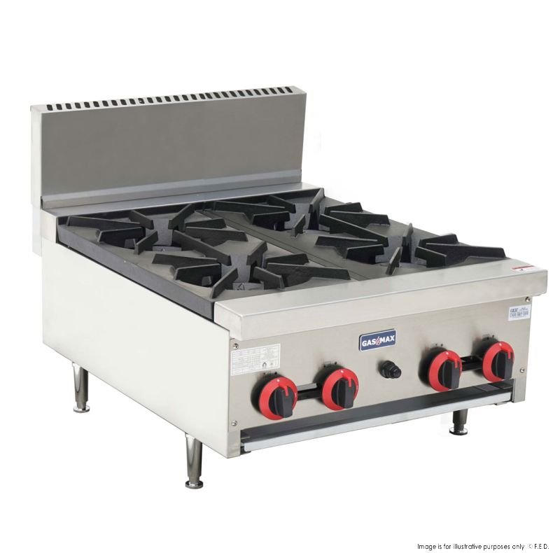 Gasmax Gas 4 Burner Cook Top - RB-4ELPG