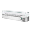 Polar GD876-A G-Series Countertop Prep Fridge 5x 1/3GN & 1x 1/2GN