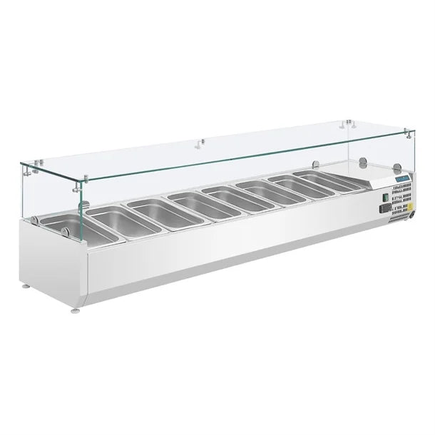Polar GD877-A G-Series Countertop Prep Fridge 8x 1/3GN 1800W