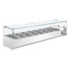 Polar GD877-A G-Series Countertop Prep Fridge 8x 1/3GN 1800W