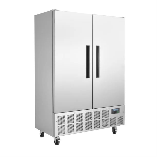 Polar G-Series Double Door Slimline Fridge 960Ltr - 600W. Total usable capacity: 671 Ltr. R290