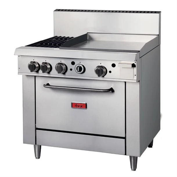 Thor Gas Freestanding Oven Range - NAT TR-2F-G24F - Natural Gas - Catering Sale