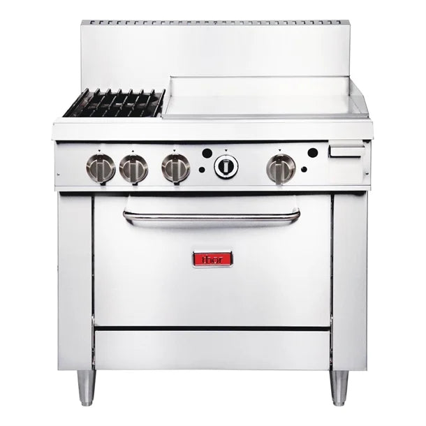 Thor Gas Freestanding Oven Range - NAT TR-2F-G24F - Natural Gas - Catering Sale