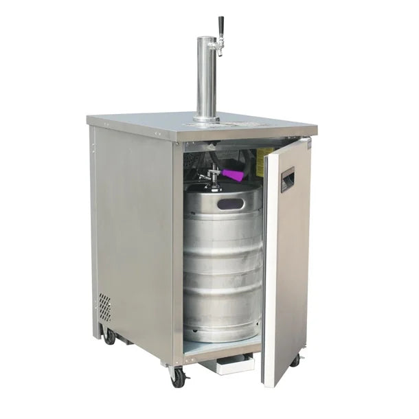 Polar G-series Direct Draw Keg Beer Dispenser Single - Single keg & single tap. Stainless steel
