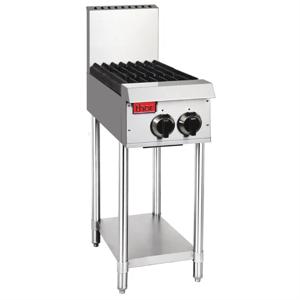 Thor 2 Burner Gas Cooktop Hob - Natural Gas - Catering Sale