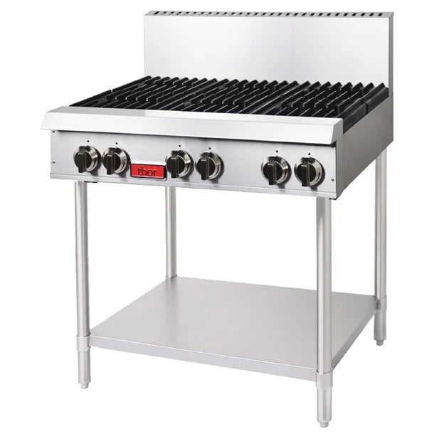 Thor 6 Burner Gas Cooktop Hob - Natural Gas - Catering Sale
