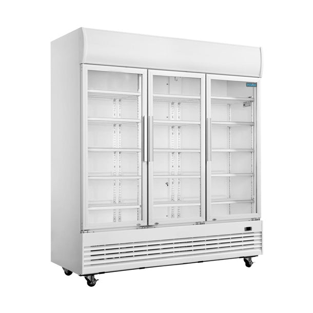 Polar G-Series Triple Door Upright Display Chiller - Capacity: 1300Ltr