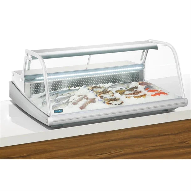 Polar G-Series Fish Display Serve Over Counter Fridge 255Ltr - Capacity: 255Ltr.