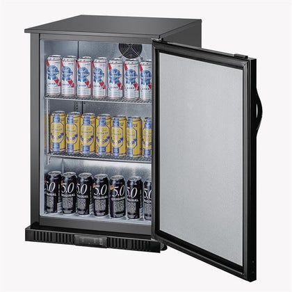 Polar GE997-A G-series 850mm Single Door Back Bar Cooler Solid Door 128 L