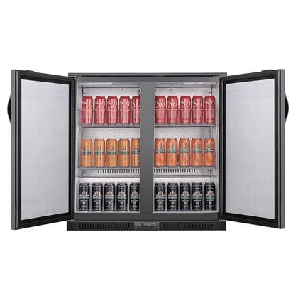 Polar GE998-A  G-series 850mm Double Door Back Bar Cooler Solid Door 198 L