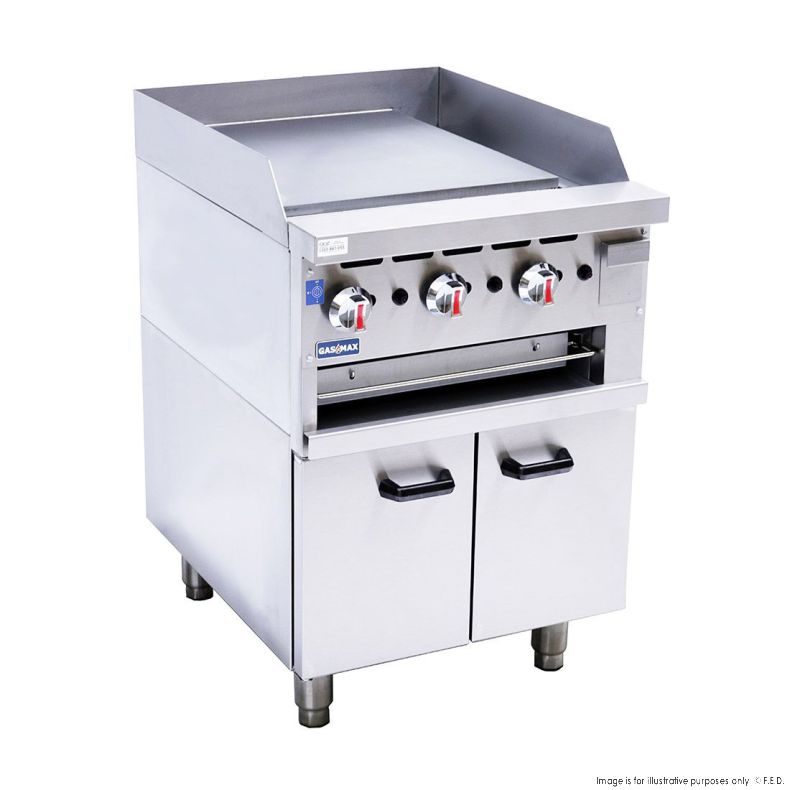 GGS-24LPG Gas Griddle and Gas Toaster with Cabinet - Catering Sale