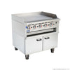 GasMax GGS-36LPG Gas Griddle and Gas Toaster with Cabinet