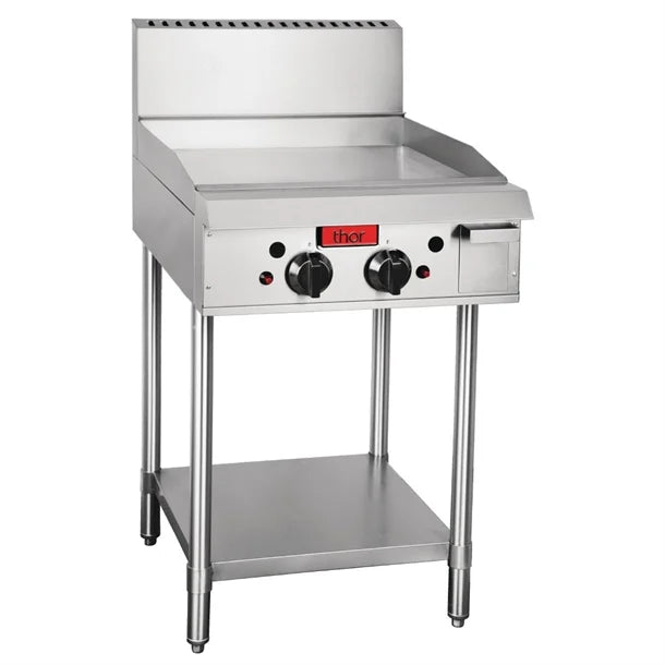Thor Freestanding Gas 2 Burner Griddle - Natural Gas - Catering Sale