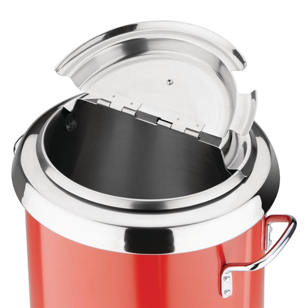 Apuro Red Soup Kettle 5.7Ltr Inner Pot Removed
