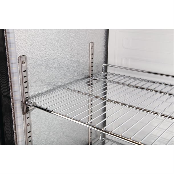 Polar GJ449-A G-Series Upright Back Bar Cooler with Hinged Doors 490L