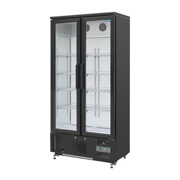 Polar G-Series Upright Back Bar Cooler with Hinged Doors 490Ltr - 400W. Hinged doors. R600a