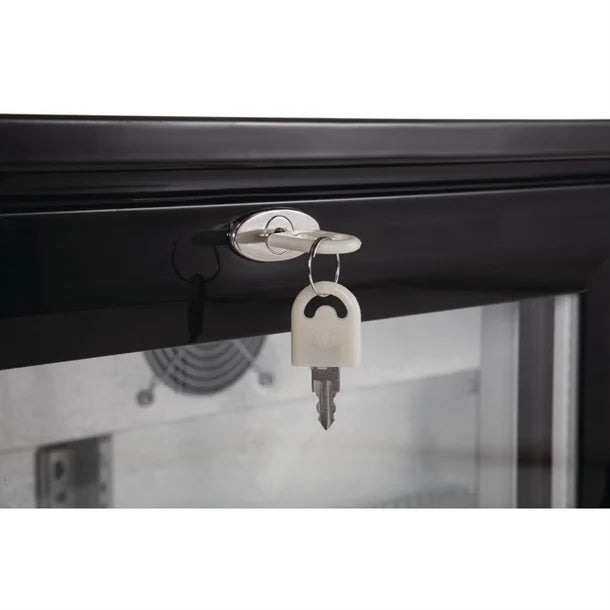 Polar GL004-A G-Series Counter Back Bar Cooler with Hinged Doors 330L