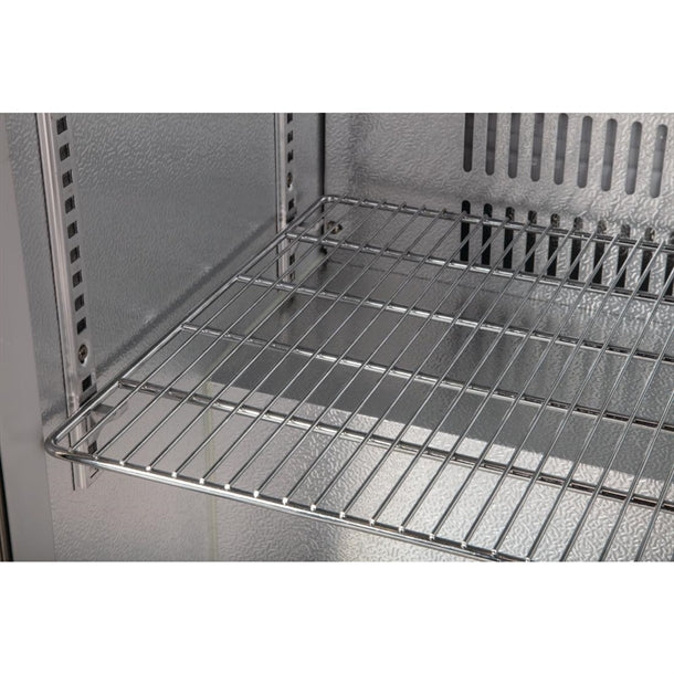 Polar G-Series Back Bar Cooler with Hinged Doors Stainless Steel 208Ltr - 230W. Hinged doors. R600a