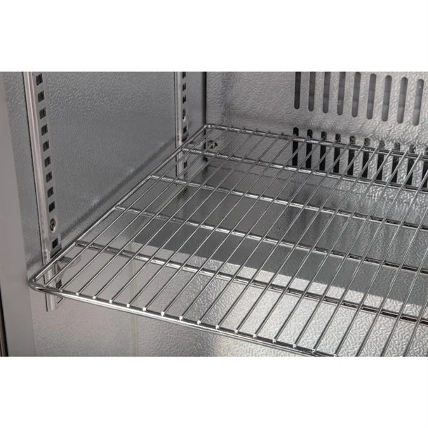 Polar G-Series Back Bar Cooler with Hinged Door Stainless Steel 138Ltr - 180W. Hinged door. R600a