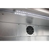 Polar GL008-A Double Door Bar Display Coolers Stainless Steel Double Hinged Doors 208L