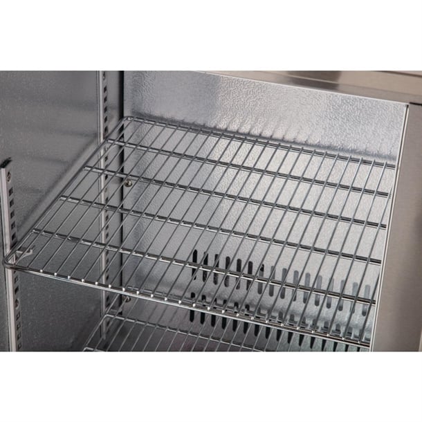 Polar G-Series Back Bar Cooler with Hinged Doors Stainless Steel 330Ltr - 350W. Hinged doors. R600a
