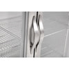 Polar GL009-A Counter Back Bar Cooler with Hinged Doors Stainless Steel 330L