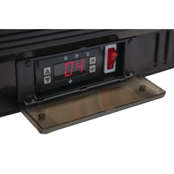 Polar GL002-A G-Series Back Bar Cooler with 2 Hinged Doors 208L